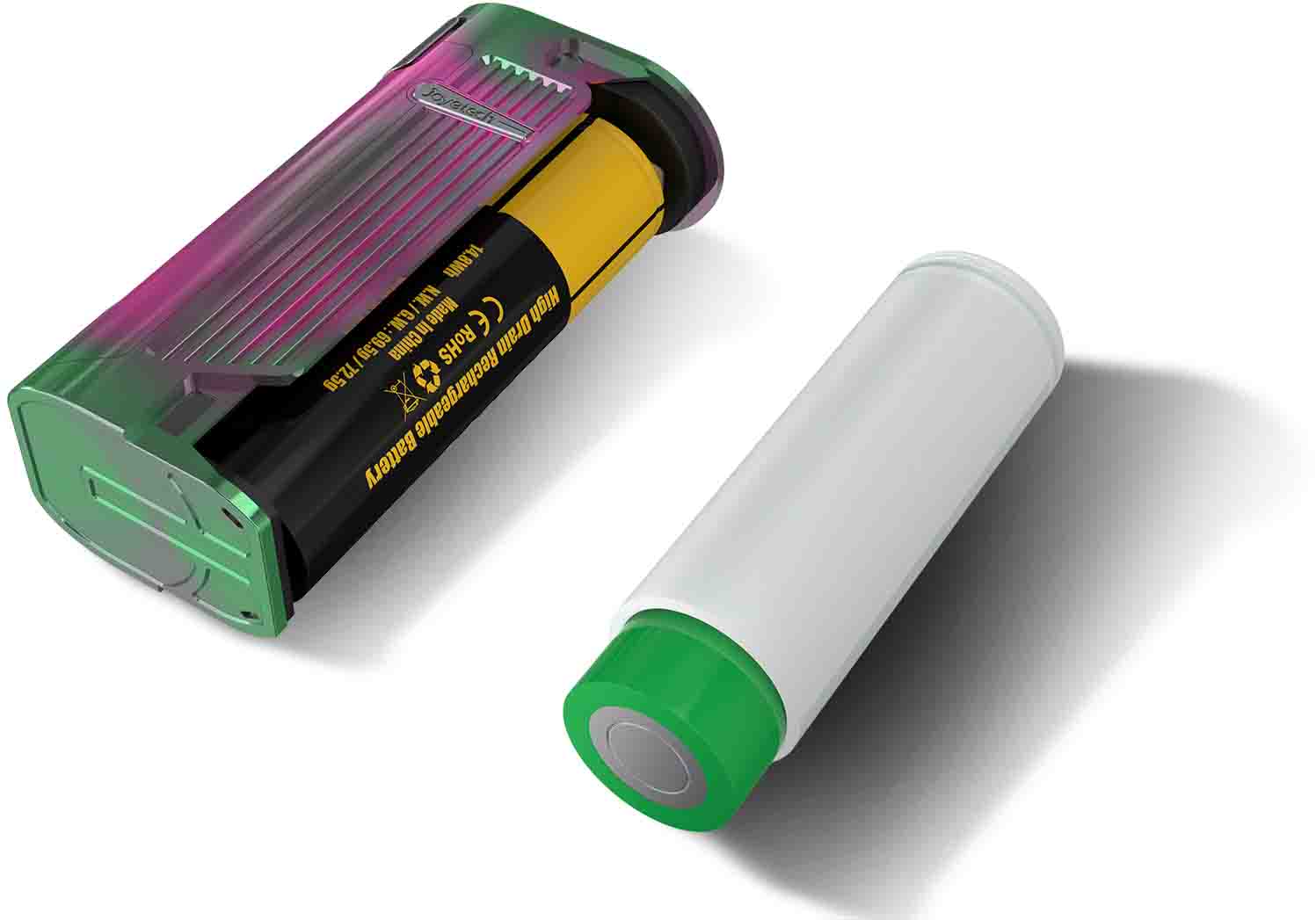 Kompatibilní s bateriemi 21700 a 18650 Joyetech ESPION Solo 80W