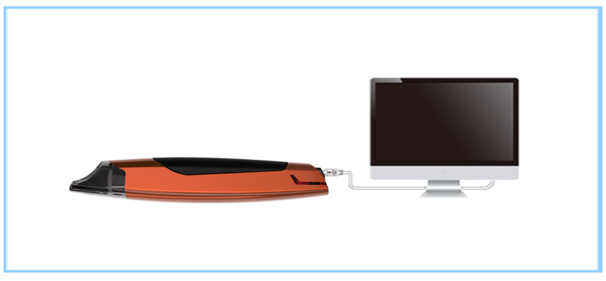 Nabíjení pomocí USB kabelu Joyetech Exceed Edge Nabíjení Joyetech Exceed Edge