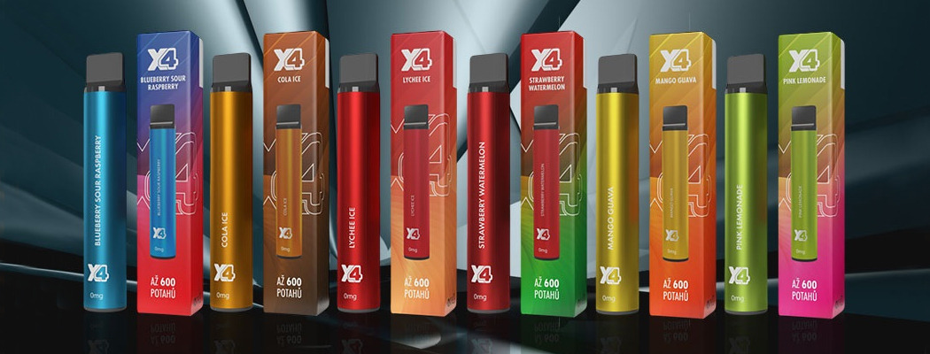 Design - X4 Bar - elektronická cigareta