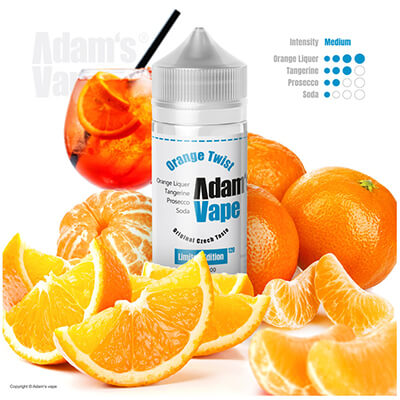 Orange Twist - Adams Vape - příchuť