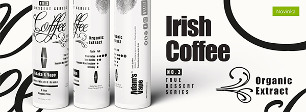 Irish Coffee - Adams Vape - příchuť