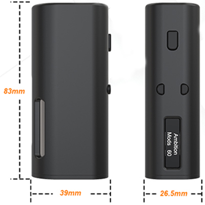 Parametry-Ambition Mods Onebar 60W- představení