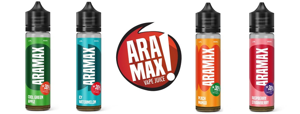 Design - Aramax SaV - elektronická cigareta