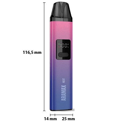 Elektronická cigareta Aramax Next představení