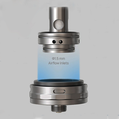Regulace přívodu vzduchu - aSpire Atlantis GT Tank - elektronická cigareta