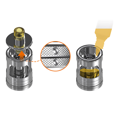 Vrchní plnění - aSpire Nautilus GT - elektronická cigareta
