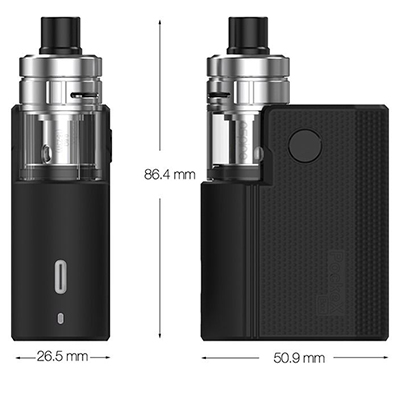 Parametry- Aspire PockeX Box - elektronicka cigareta