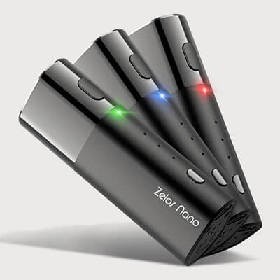 Baterie a výkon - Aspire Zelos Nano - elektronická cigareta