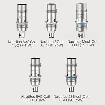 Žhavící hlavy - Aspire Zelos Nano - elektronická cigareta