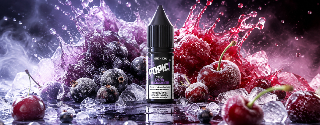 E-liquid Popic! Cherry Blackcurrant