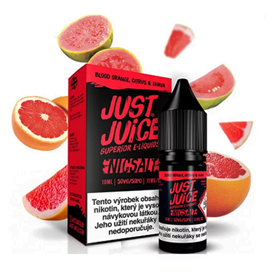 Just Juice Salt Blood Orange, Citrus, Guava