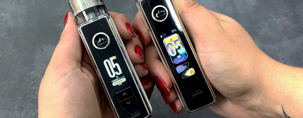 Displej - VooPoo Drag X3 a Drag S3 - elektronická cigareta