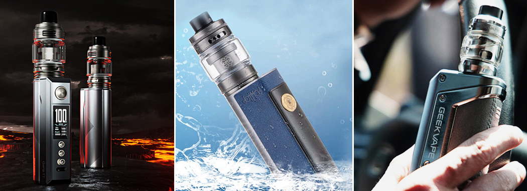 Elektronická cigareta typu Box Mod