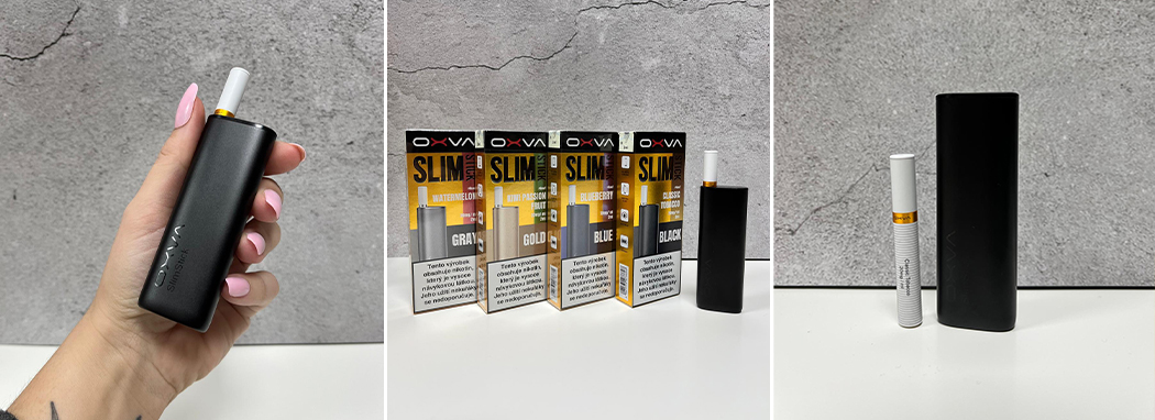 Design a ergonomie - Oxva SlimStick - elektronická cigareta