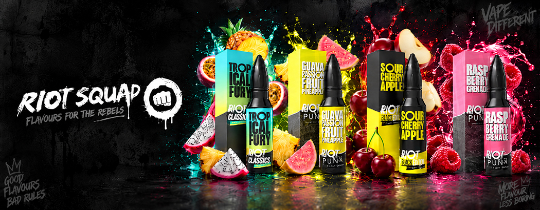 Riot Squad shake and vape