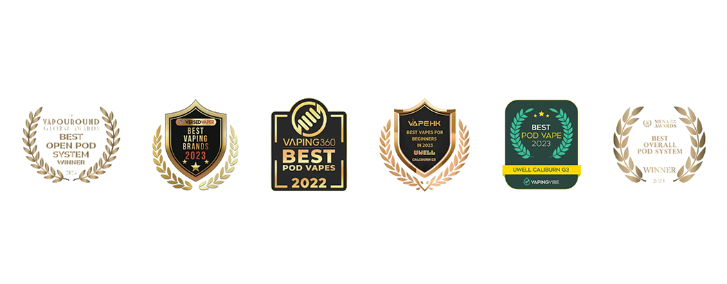 Uwell je držitelem několika ocenění