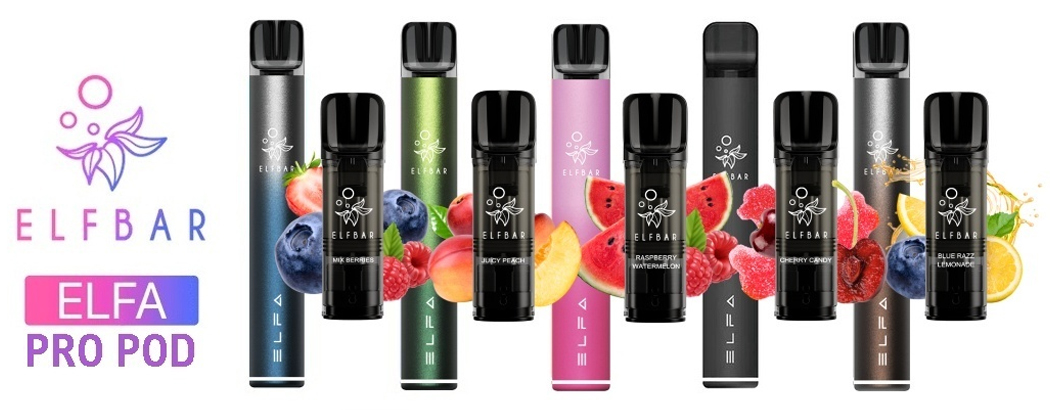 Elf Bar ELFA - elektronická cigareta s předplněnou cartridgí