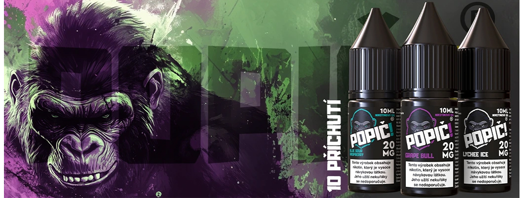 Design - Popič! Salt - elektronická cigareta