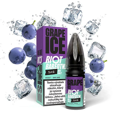 5. místo - Riot BAR EDTN Salt Grape Ice - elektronická cigareta