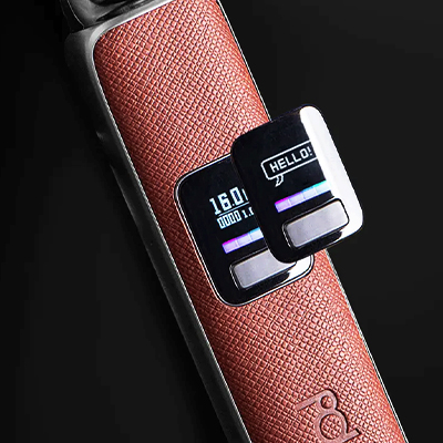 Displej - Dotmod dotpod Pro - elektronická cigareta