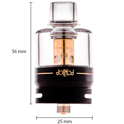 Parametry- DotMod Dottank 25 mm - elektronicka cigareta