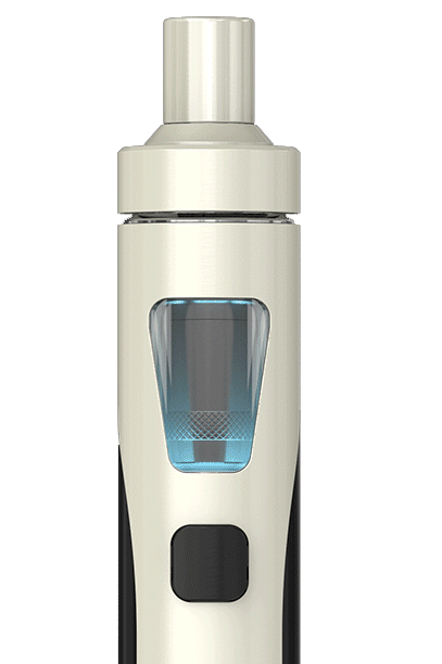 Podsvícení e-liquidu v clearomizeru elektronické cigarety Joyetech eGo AIO