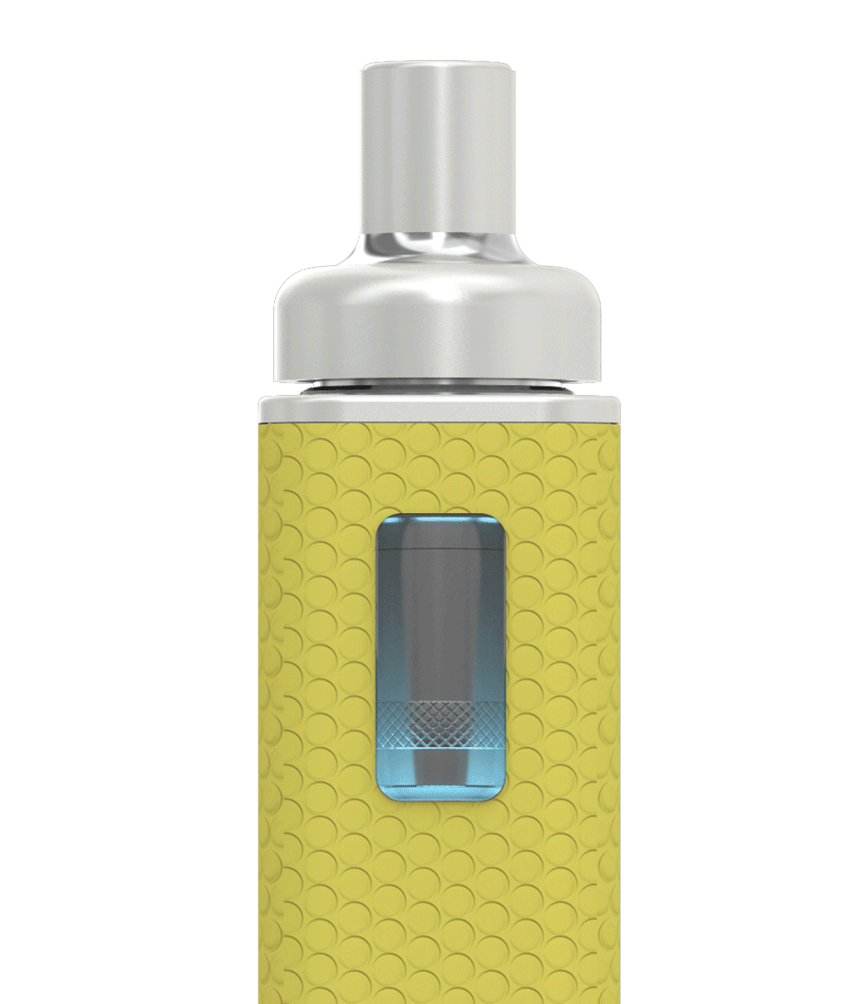 Podsvícení e-liquidu v clearomizeru elektronické cigarety Joyetech eGo AIO box