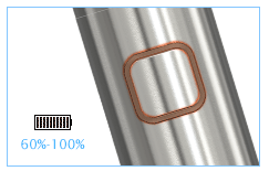 Indikace vybití baterie elektronické cigarety Joyetech eGo Mega Twist+