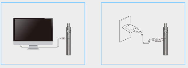 Nabíjení elektronické cigarety Joyetech eGo Mega Twist+