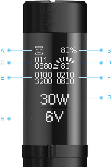 elektronická cigareta 510CC
