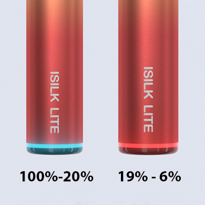 Indikace - Eleaf iSilk Lite - elektronická cigareta