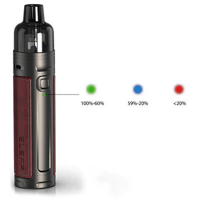 Indikátor stavu baterie - iSmoka-Eleaf iSolo R - elektronická cigareta
