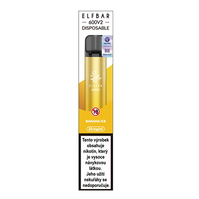 Elektronická cigareta Elf Bar 600 V2 představení