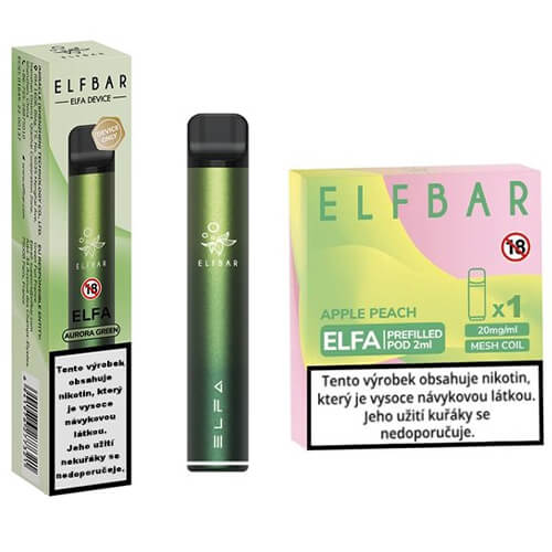 Elektronická cigareta Elf Bar Elfa představení