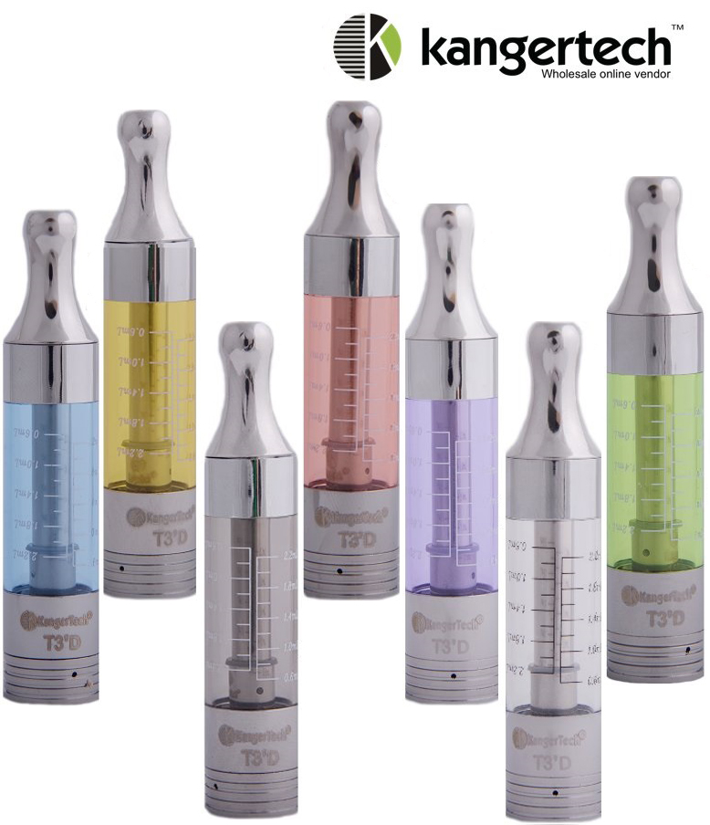 Clearomizer Kangertech T3D, clearomizer pro elektronické cigarety