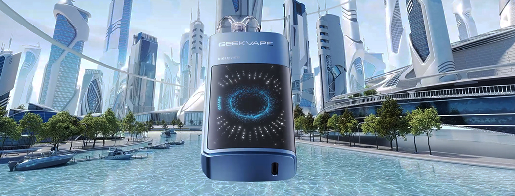 Displej - GeekVape Digi Q Vista - elektronická cigareta