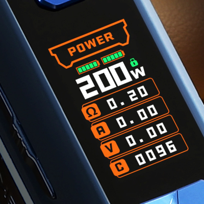 Displej - GeekVape L200 Classic Box Mod - elektronická cigareta