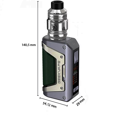 Parametry - GeekVape L200 Kit - elektronicka cigareta