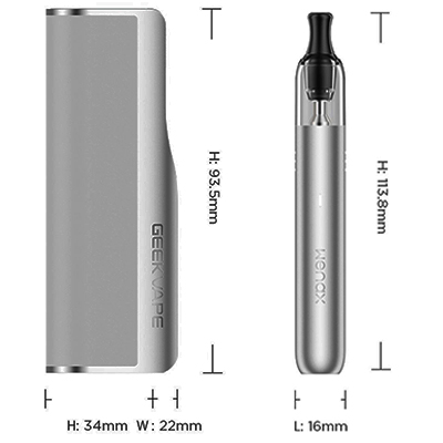 Parametry - GeekVape Wenax M - elektronická cigareta
