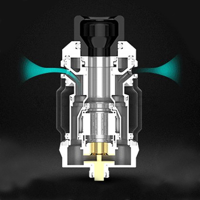 Regulace přívodu vzduchu - GeekVape Zeus Subohm Tank - elektronická cigareta