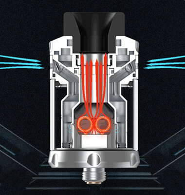 Přívod vzduchu -Dead Rabbit 3 RTA - elektronická cigareta