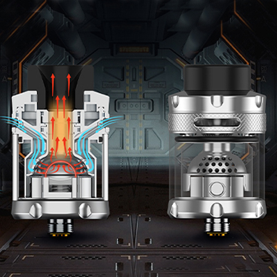 Přívod vzduchu - Dead Rabbit M RTA - elektronická cigareta