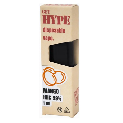 hhc vape jednorázové CanaPuff 9H-HHC 95 % Jednorázové pero Rainbow Runtz, 1 ml - HappyWeed