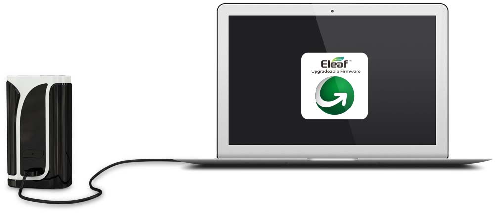 Grip iSmoka-Eleaf iKuun i200 můžete nabíjet přes USB konektor Nabíjení gripu iSmoka-Eleaf iKuun i200