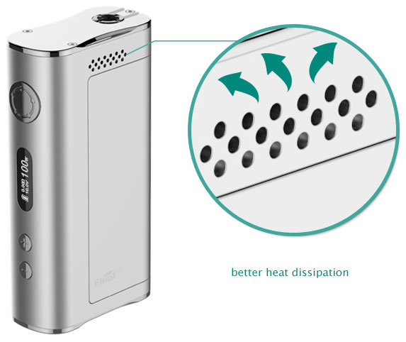 Ventilační otvory gripu iStick 100W