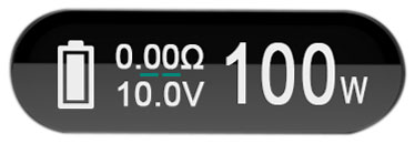 LED display gripu iSmoka-Eleaf iStick 100W