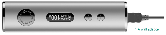 Dobíjení gripu iStick 100W