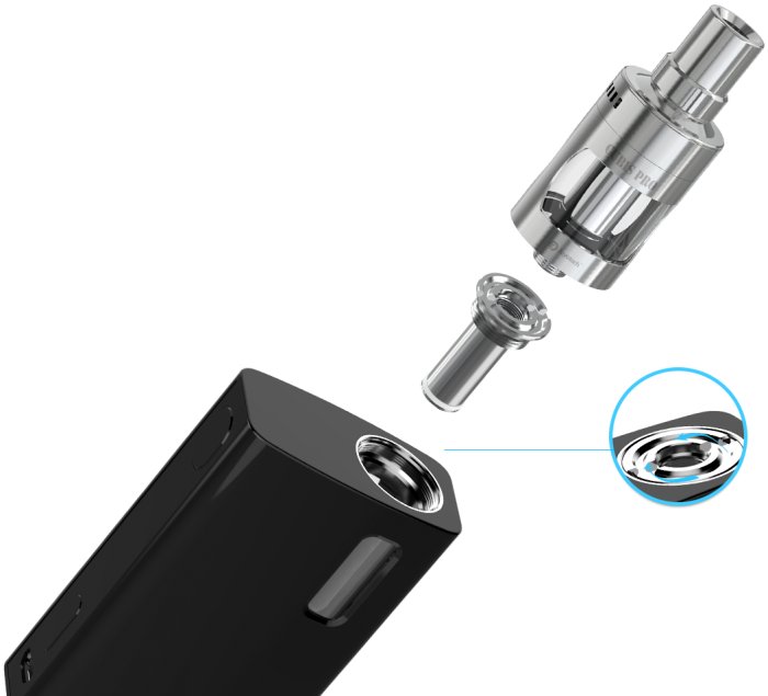 Elektronická cigareta Joyetech eGrip II Light, adaptér pro clearomizer 510