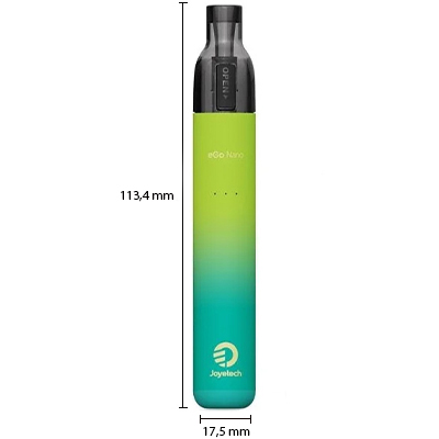 Parametry - Joyetech eGo Nano - elektronická cigareta