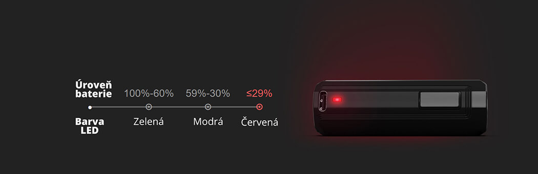 Baterie - Joyetech Exceed X - elektronická cigareta